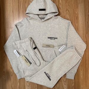 Essentials Gray Track Pants & Joggers